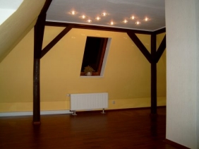 Balken und Sternenhimmel 